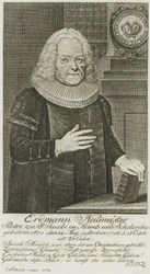 PPN663946751 Erdmann Neumeister, pastor i St. Jacobi i Hamburg og Scholarcha (1763)