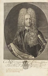 Portrett av prins George Albert av Øst-Frisia 1690-1734, 1720.