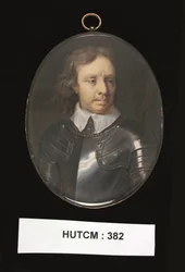 Oliver Cromwell, ca. 1698-30 (akvarell)