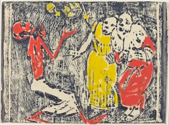 Død som gjøgler, 19181919.