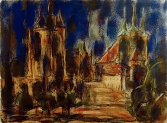Erfurt (katedralen og Severikirche)