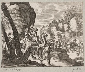 Illustrasjon til Adam Olearius, "Persisk Rosenthal av en genial poet Schich Saadi […]", Schleswig 1660