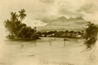 Kali Mas-elven, Surubaya, Java, 1898.