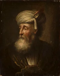 Portrett av en gammel mann
