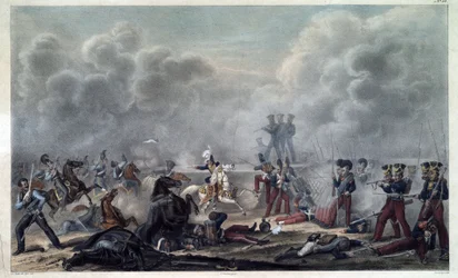 På slagmarken til Borodino (bataille de la Moskova