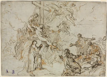 Deponeringen (verso)