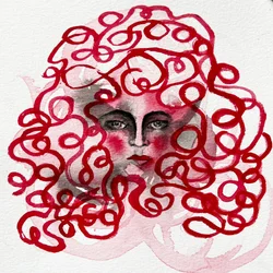 Portrett av Crimson Curls