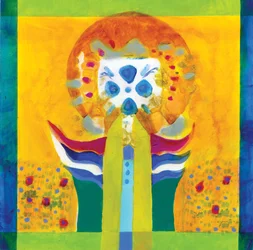 Beskytter, ca. 2009 (akryl på panel)