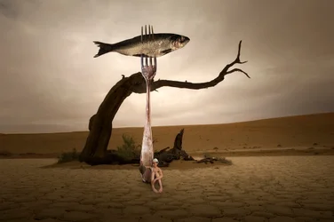 Surrealistisk ørkenfisk