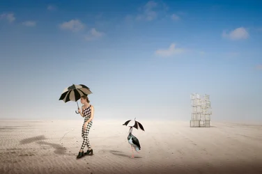 En surrealistisk tur i ørkenen
