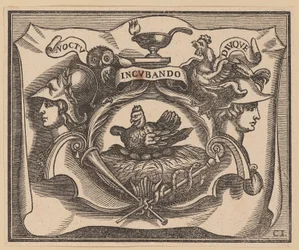 Vignett for tittelsiden til C. Peregrine, Princes of Holland and Zealand