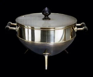 Argenterie: sølvmetallsukk og ebene av Christopher Dresser (1834-1904) Rundt 1880 Paris, musee d