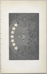 Kunsten å dekorativt design: med et vedlegg, som gir klokkeslett for blomstene åpne, utgitt av Day & Son, London, 1862