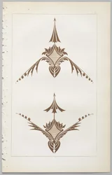 Kunsten å dekorativt design: med et vedlegg, som gir klokkeslett for blomstene åpne, utgitt av Day & Son, London, 1862