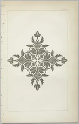 Kunsten å dekorativt design: med et vedlegg, som gir klokkeslett for blomstene åpne, utgitt av Day & Son, London, 1862