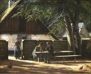 Utenfor et vertshus