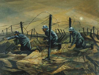 I skyttergravene, 1917