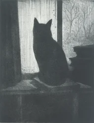 Le Chat, ca. 1920 (etsing og akvatint)