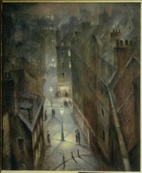 Skumring i Soho, ca. 1924