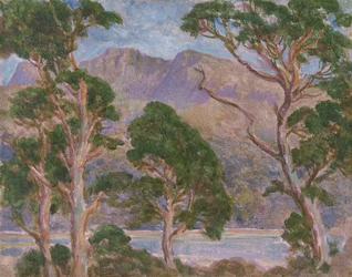 Cader Idris (olje på lerret)