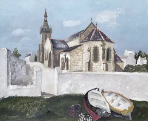 Treboul kirke, Bretagne