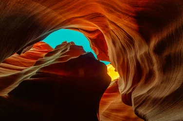 Gløden i Desert Canyon
