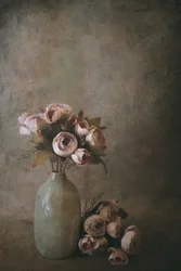 Mykt blomsterstilleben