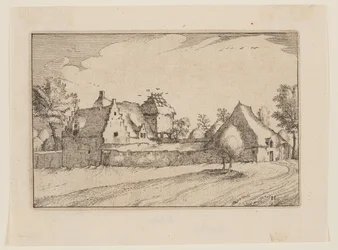 En inngjerdet gård