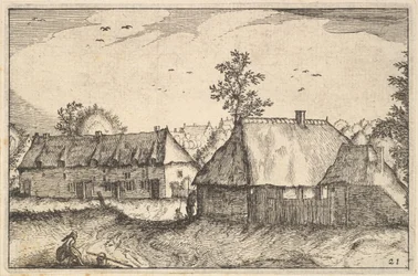 Store skur, plate 21 fra provinsen Brabant, ca. 1610