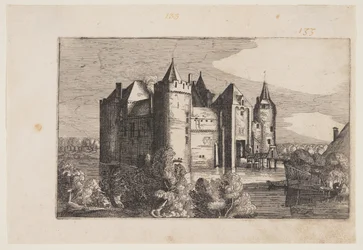 Muiden-slottet, fra Fire slott i Holland og Utrecht