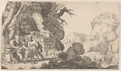 Abraham og Isak med offerværen History of Abraham (serietittel)