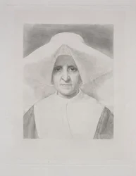 Søster Rosalie, sett forfra