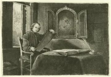 Portrett av Ponce-François Copette som Abraham Francen