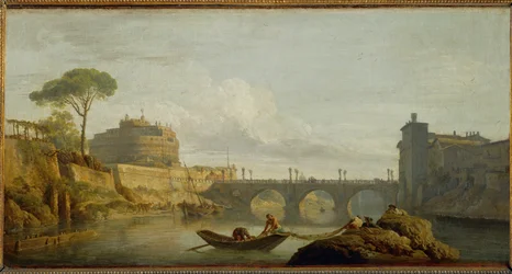Broen og Castel Sant#39; Angelo, Roma ...