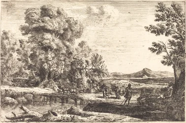 Rebecca og Eliezer (Trebroen)