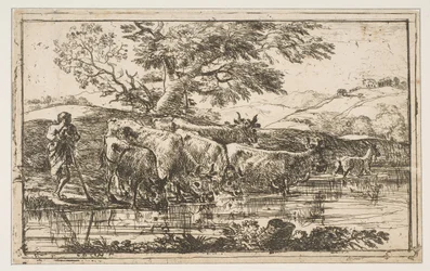 Flokken ved vanningsplassen, 1635.
