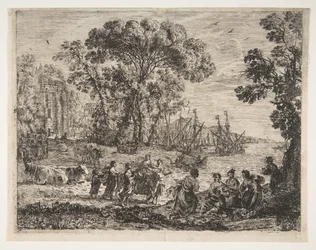 Voldtekten av Europa, 1634.