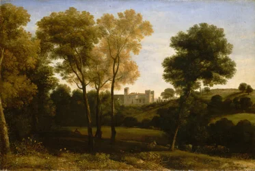 Utsikt over La Crescenza, 1648-50.