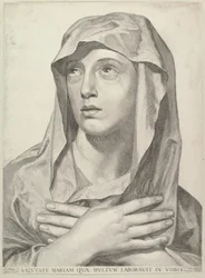 Byste av Jomfru Maria
