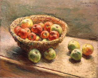 En bolle med epler, 1880