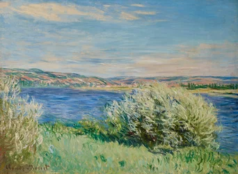 Seinens bredder nær Vetheuil
