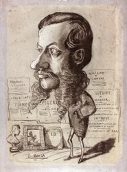 Karikatur av Léon Manchon