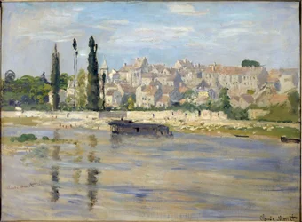 Carrieres-Saint-Denis - 1872. Olje på lerret