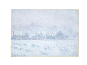 Snøeffekt ved Giverny, 1893