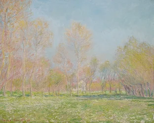 Frühling i Giverny. 1890
