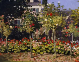 Blomstrende hage