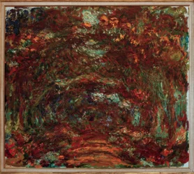 The Allée des Rosiers (Die Rosenallee)