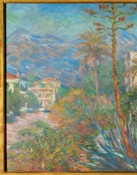 Villaene i Bordighera, 1884 (olje på lerret)
