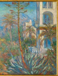 Villaene i Bordighera, 1884 (olje på lerret)