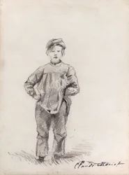 Monet – Gutt på landet, 1857, 2013.985